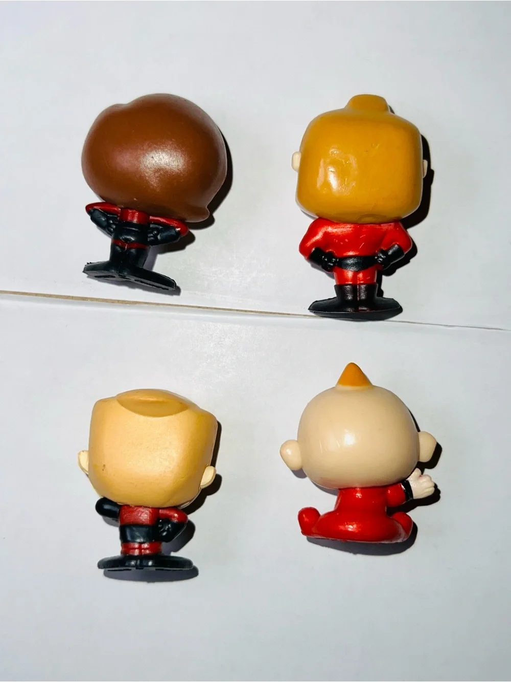 Doorables Pixar The Incredibles Figurines Set of 4 Family Characters